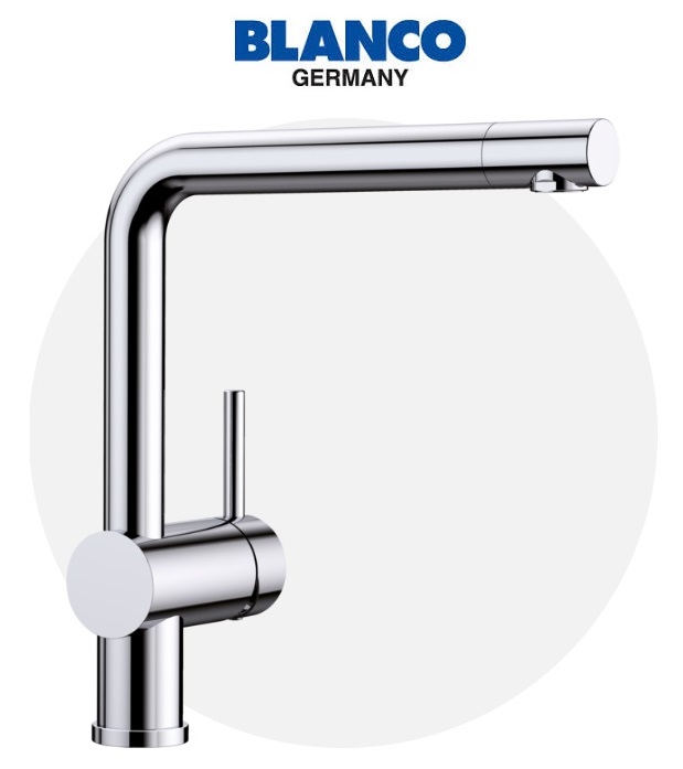 BLANCO LINUS Kitchen Sink Mixer - Chrome